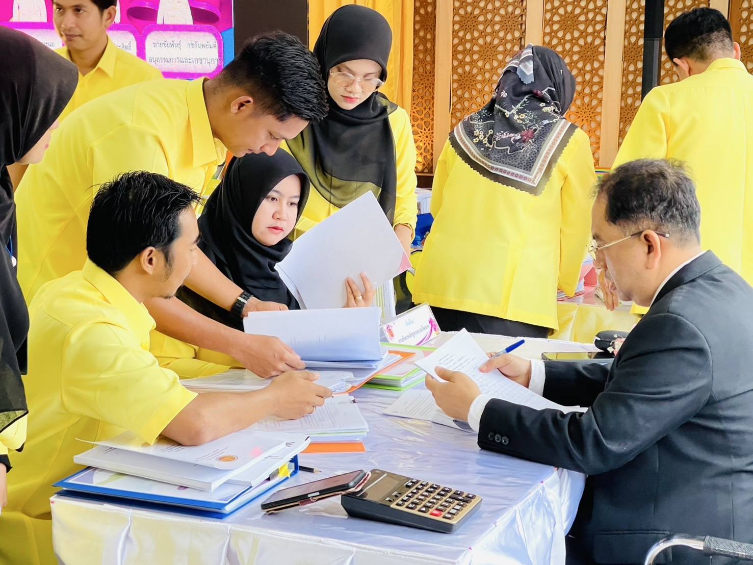 วิทยาลัยการอาชีพรามันเข้ารับ การประเมินสถานศึกษาเพื่อรับรางวัลพระราชทาน ระดับสถานศึกษาขนาดเล็กประจำปีการศึกษา 2567 ระดับจังหวัดยะลา